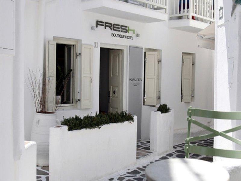 Fresh Boutique Hotel Mykonos Town Exterior foto